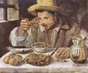 Annibale Carracci The Beaneater (mk08) painting